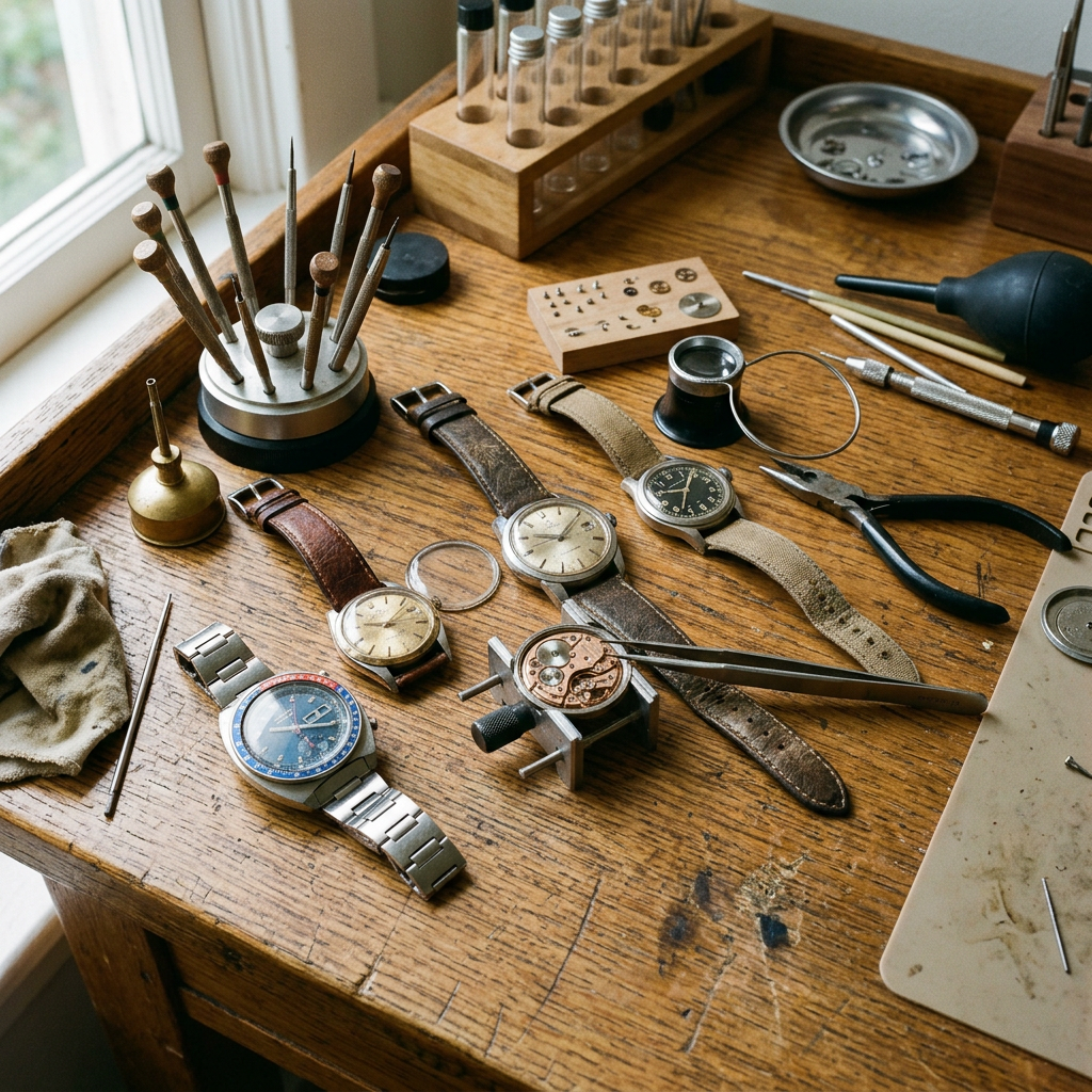 How I Repaired 4 Watches for Under $17